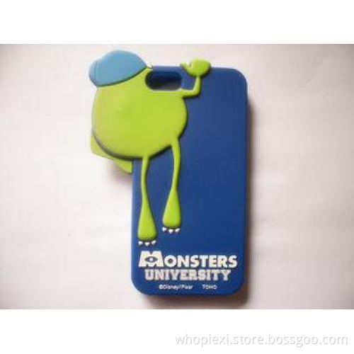 Blue Silicone Cell Phone Case Tasteless / Monsters Universi